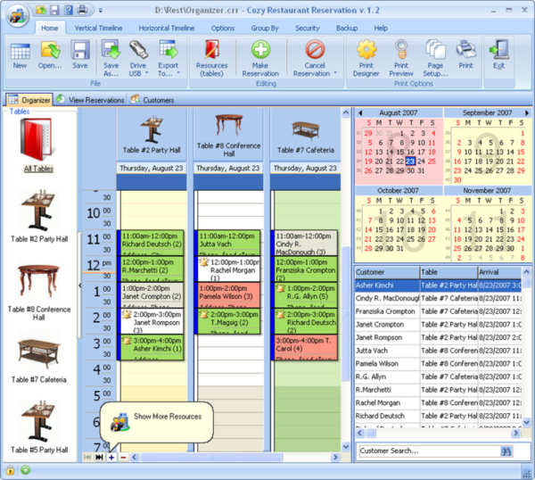 CozyRestaurant Reservation for Workgroup