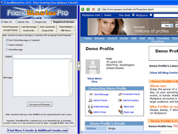 Friend Blaster Pro