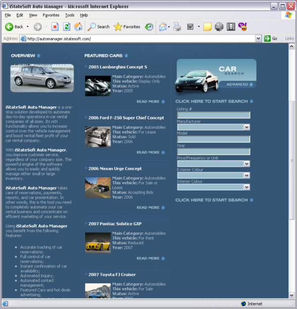 iStateSoft Auto Manager