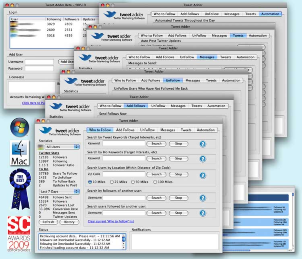Tweet Adder Twitter Adder Mac