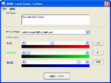 MSN Font Color Editor