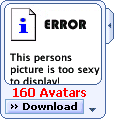 MSN Funny Avatar Display Pack
