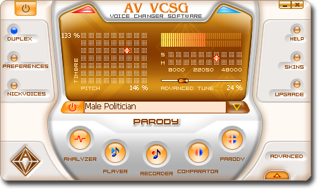 AV Voice Changer Software Gold