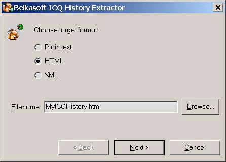 Belkasoft ICQ History Extractor Pro