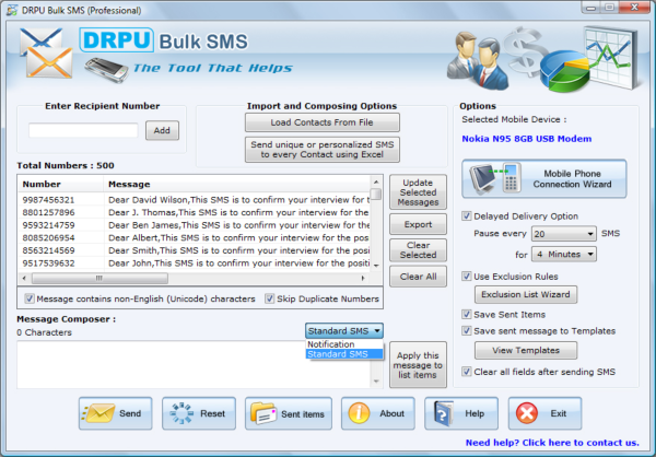 Bulk Text Software Bulk SMS Professional