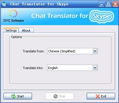 Chat Translator for Skype