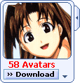 MSN Manga Avatar Display Pack