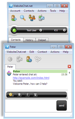 WebsiteChat.net Live Support