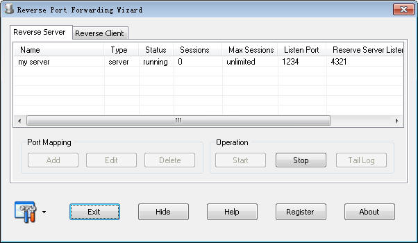 Reverse Port Forwarding Wizard