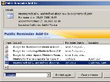 Public Reminder Add-In