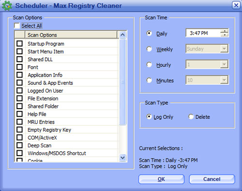 MaxRegistryCleaner Slide Show